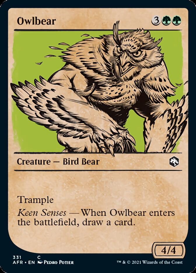 Owlbear (Showcase) [Dungeons & Dragons: Adventures in the Forgotten Realms] | The Time Vault CA