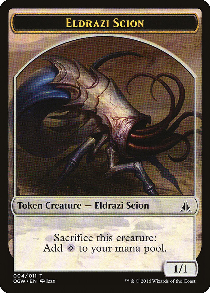 Eldrazi Scion (004/011) [Oath of the Gatewatch Tokens] | The Time Vault CA