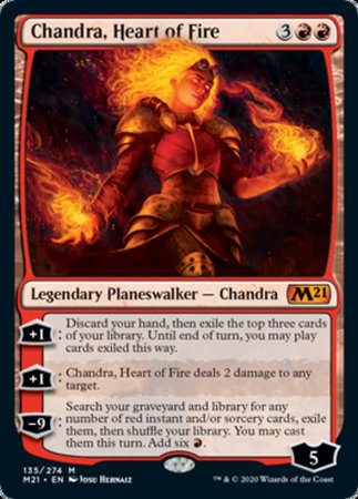 Chandra, Heart of Fire [Core Set 2021] | The Time Vault CA