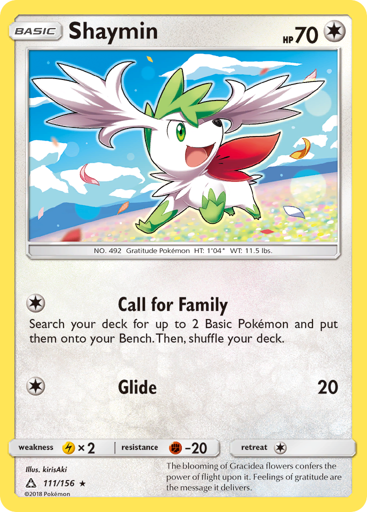 Shaymin (111/156) [Sun & Moon: Ultra Prism] | The Time Vault CA