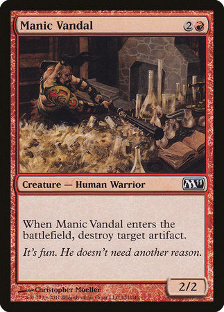 Manic Vandal [Magic 2011] | The Time Vault CA