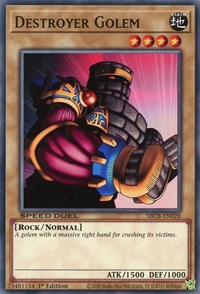 Destroyer Golem [SBCB-EN028] Common | The Time Vault CA