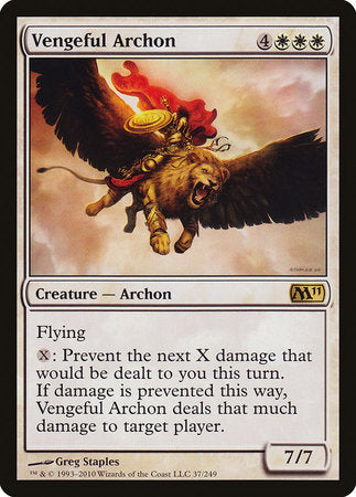 Vengeful Archon [Magic 2011] | The Time Vault CA
