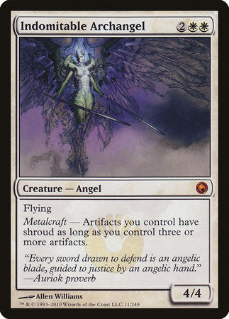 Indomitable Archangel [Scars of Mirrodin] | The Time Vault CA