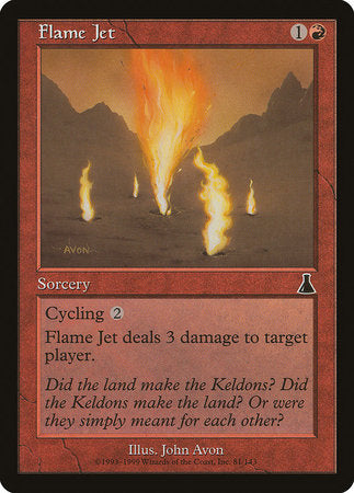 Flame Jet [Urza's Destiny] | The Time Vault CA