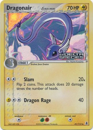 Dragonair (41/113) (Delta Species) (Stamped) [EX: Delta Species] | The Time Vault CA