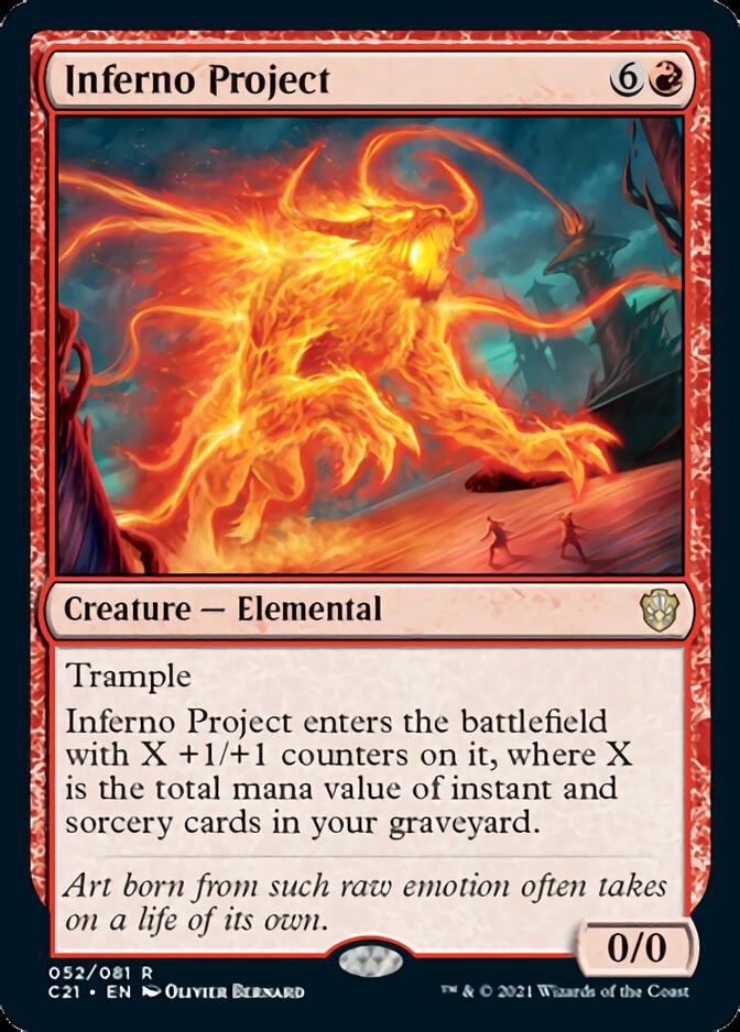 Inferno Project [Commander 2021] | The Time Vault CA