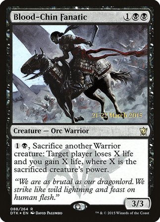 Blood-Chin Fanatic [Dragons of Tarkir Promos] | The Time Vault CA
