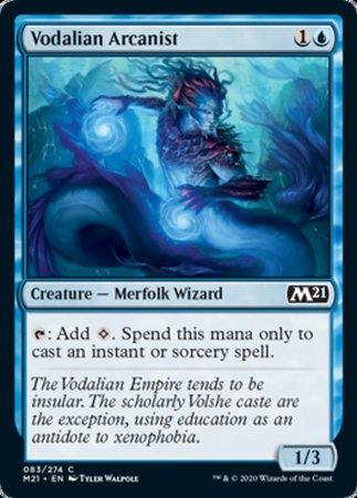 Vodalian Arcanist [Core Set 2021] | The Time Vault CA