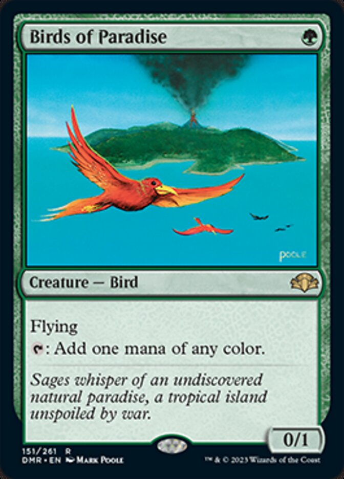 Birds of Paradise [Dominaria Remastered] | The Time Vault CA