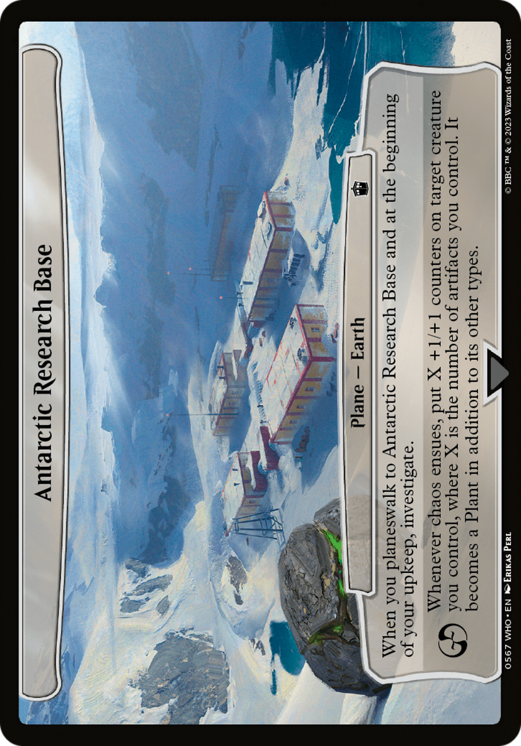 Antarctic Research Base [Planechase] | The Time Vault CA
