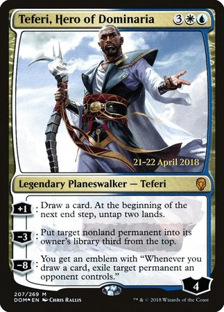 Teferi, Hero of Dominaria [Dominaria Promos] | The Time Vault CA