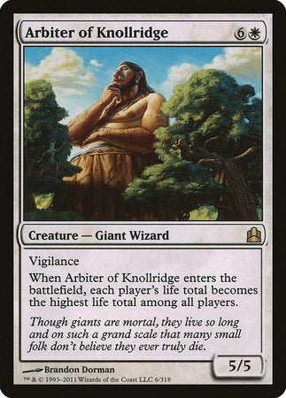 Arbiter of Knollridge [Commander 2011] | The Time Vault CA