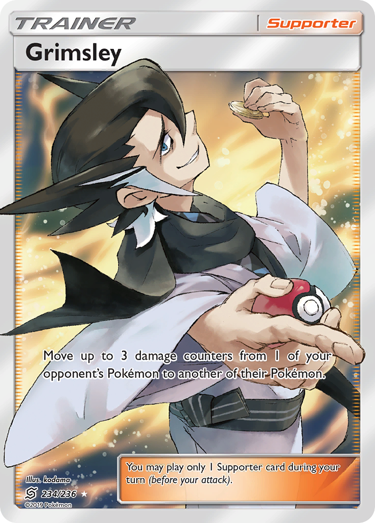 Grimsley (234/236) [Sun & Moon: Unified Minds] | The Time Vault CA