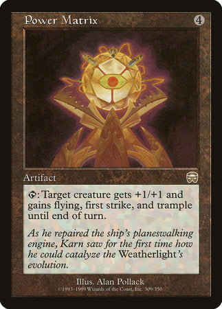 Power Matrix [Mercadian Masques] | The Time Vault CA