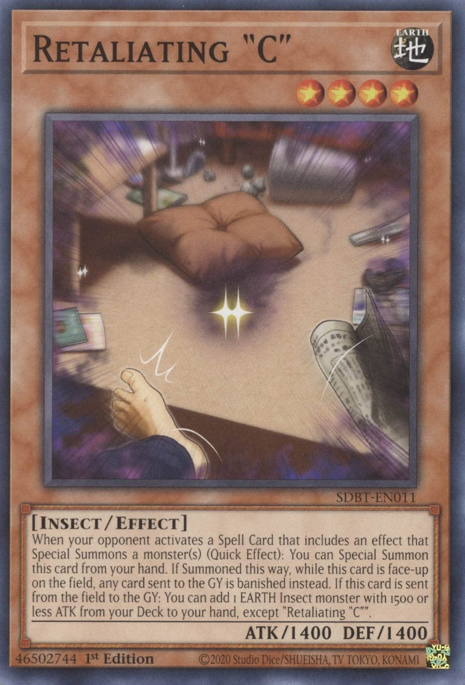 Retaliating "C" [SDBT-EN011] Common | The Time Vault CA
