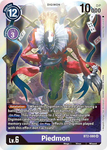 Piedmon [BT2-080] [Release Special Booster Ver.1.0] | The Time Vault CA