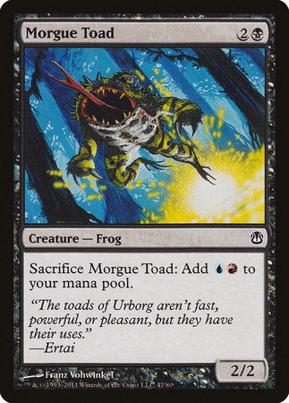 Morgue Toad [Duel Decks: Ajani vs. Nicol Bolas] | The Time Vault CA