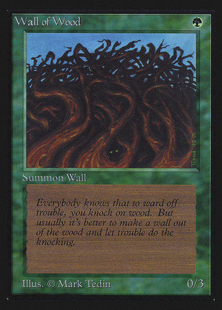 Wall of Wood (CE) [Collectors’ Edition] | The Time Vault CA