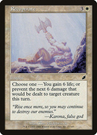 Recuperate [Scourge] | The Time Vault CA
