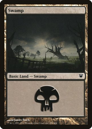 Swamp (256) [Innistrad] | The Time Vault CA