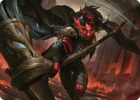 Karlach, Fury of Avernus Art Card (34) [Commander Legends: Battle for Baldur's Gate Art Series] | The Time Vault CA