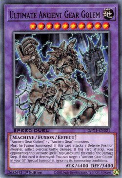 Ultimate Ancient Gear Golem [SGX1-END21] Common | The Time Vault CA