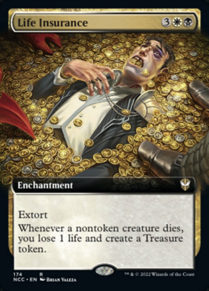Life Insurance (Extended Art) [Streets of New Capenna Commander] | The Time Vault CA