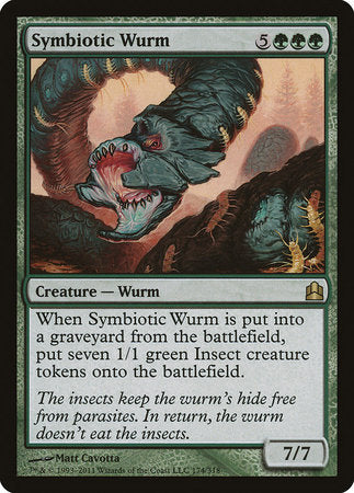 Symbiotic Wurm [Commander 2011] | The Time Vault CA