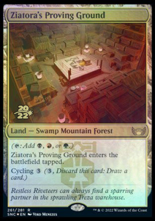 Ziatora's Proving Ground [Streets of New Capenna Prerelease Promos] | The Time Vault CA