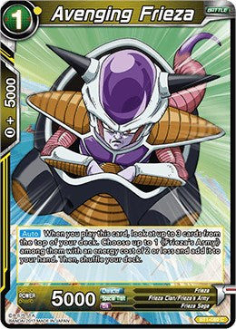 Avenging Frieza (BT1-089) [Galactic Battle] | The Time Vault CA