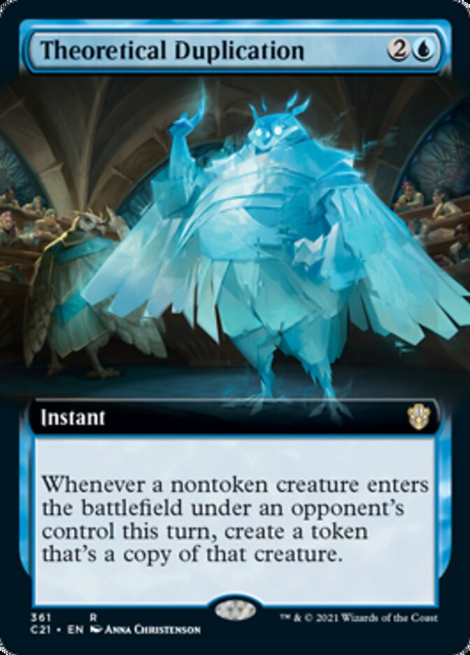 Theoretical Duplication (Extended) [Commander 2021] | The Time Vault CA