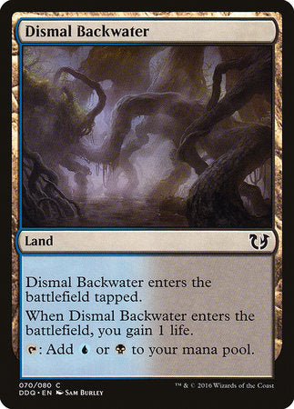 Dismal Backwater [Duel Decks: Blessed vs. Cursed] | The Time Vault CA