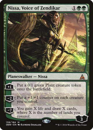 Nissa, Voice of Zendikar [Oath of the Gatewatch] | The Time Vault CA