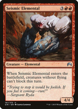 Seismic Elemental [Magic Origins] | The Time Vault CA