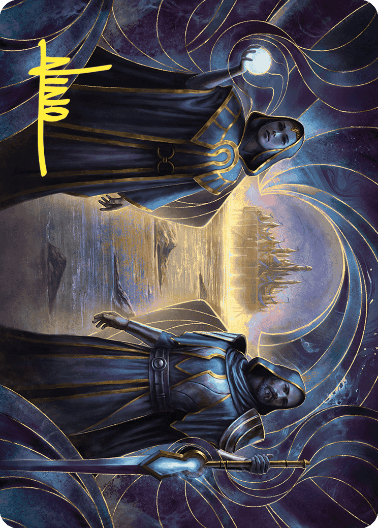 Court of Vantress Art Card (Gold-Stamped Signature) [Wilds of Eldraine Art Series] | The Time Vault CA