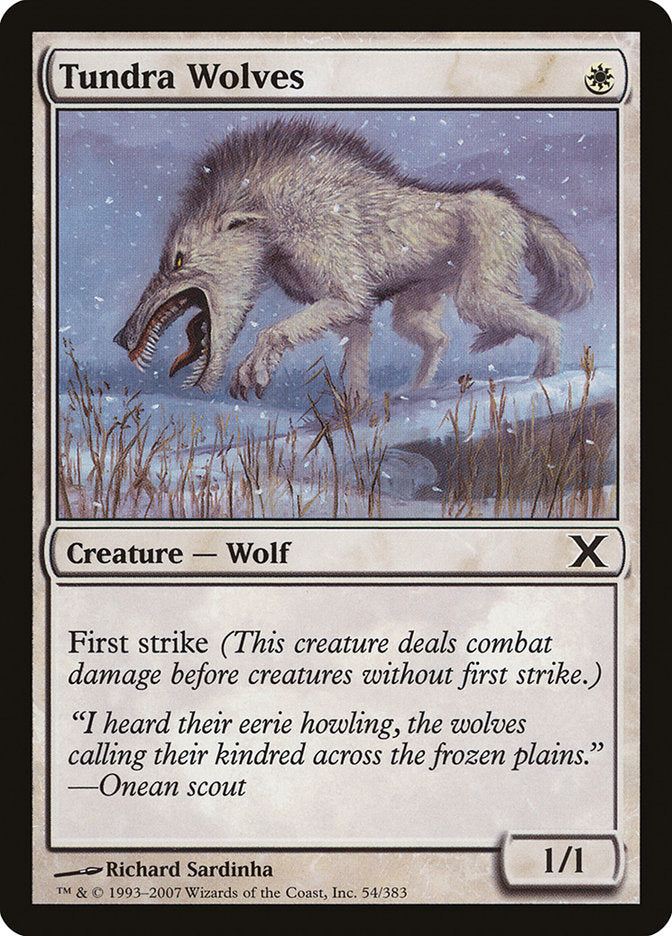 Tundra Wolves [Tenth Edition] | The Time Vault CA