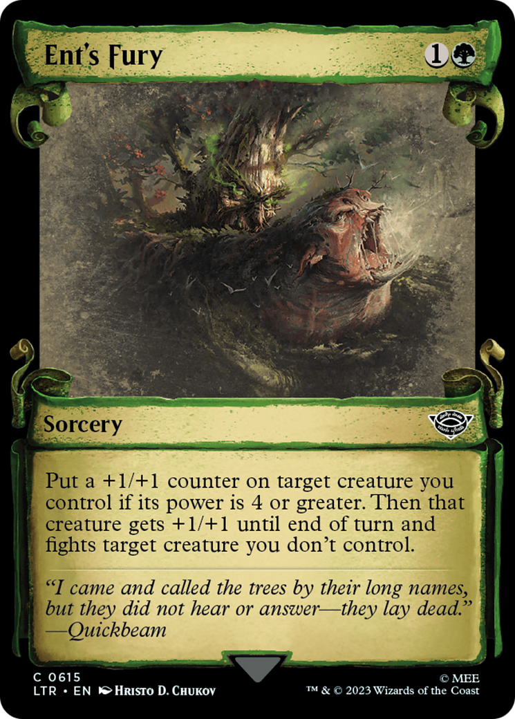 Ent's Fury [The Lord of the Rings: Tales of Middle-Earth Showcase Scrolls] | The Time Vault CA
