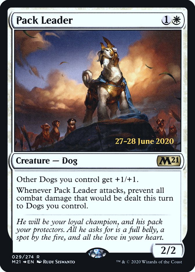 Pack Leader  [Core Set 2021 Prerelease Promos] | The Time Vault CA