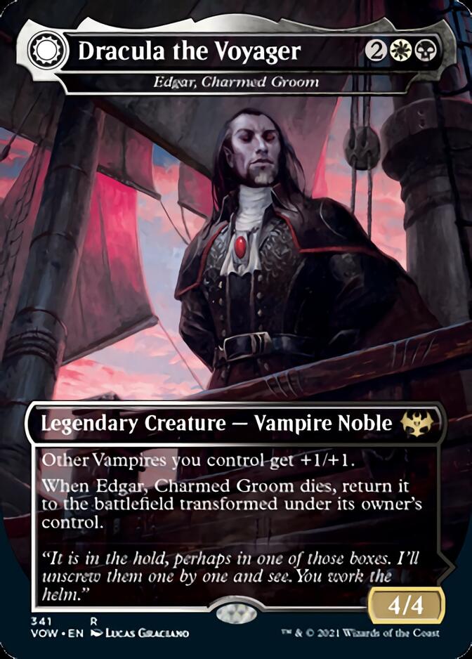 Edgar, Charmed Groom // Edgar Markov's Coffin - Dracula the Voyager // Casket of Native Earth [Innistrad: Crimson Vow] | The Time Vault CA