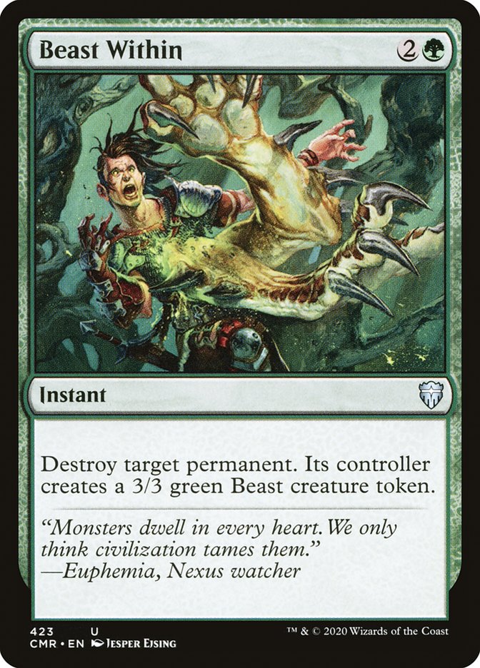 Beast Within [Commander Legends] | The Time Vault CA