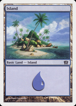 Island (337) [Eighth Edition] | The Time Vault CA