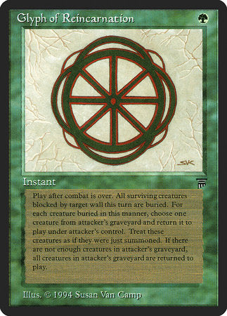 Glyph of Reincarnation [Legends] | The Time Vault CA