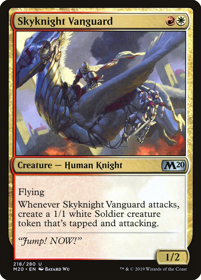 Skyknight Vanguard [Core Set 2020] | The Time Vault CA