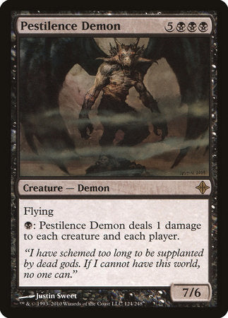 Pestilence Demon [Rise of the Eldrazi] | The Time Vault CA