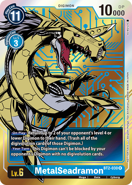 MetalSeadramon [BT2-030] (Dash Pack) [Release Special Booster Ver.1.0 Promos] | The Time Vault CA