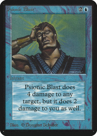 Psionic Blast [Limited Edition Alpha] | The Time Vault CA