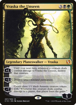 Vraska the Unseen [Commander 2019] | The Time Vault CA