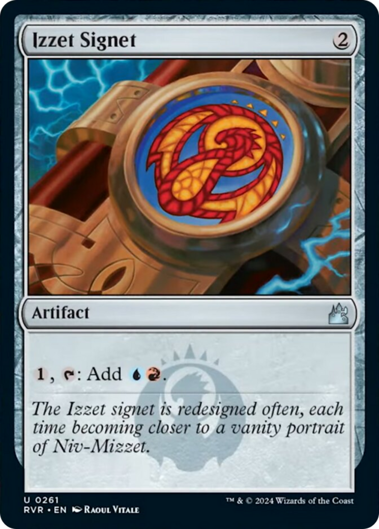 Izzet Signet [Ravnica Remastered] | The Time Vault CA