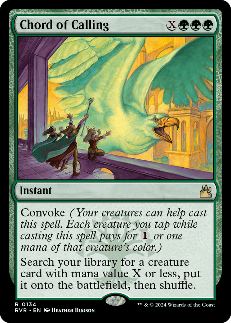 Chord of Calling [Ravnica Remastered] | The Time Vault CA